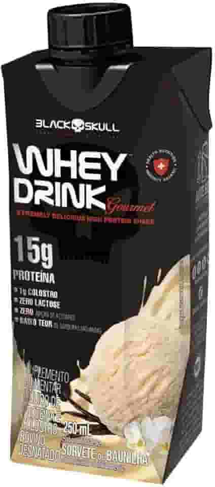 WHEY DRINK GOURMET - PRONTO PARA BEBER WHEY DRINK GOURMET 250ML - SORVETE DE CREME