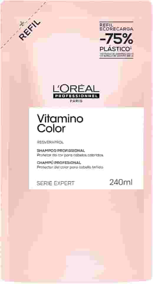 L’Oréal Professionnel | Vitamino Color Shampoo Refil | Com Resveratrol para cabelos coloridos | SERIE EXPERT | 240ml