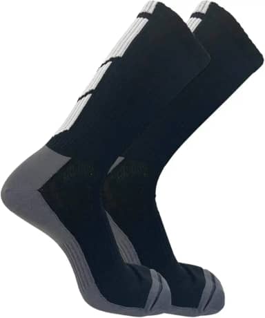 Meia Ciclismo Up Esportivas Cano Longo Microfibra Masculina (BR, Numérico, 40, 46, Regular, Regular, Preto)