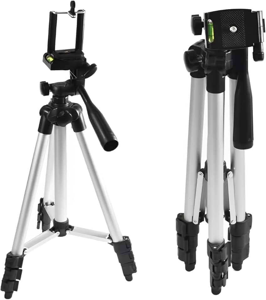 Tripé Profissional Universal Para Celular e Câmera 1,3M Com Bolsa De Transporte Tripod Pedestal Com Regulagem Com Termo de Garantia 9 Meses