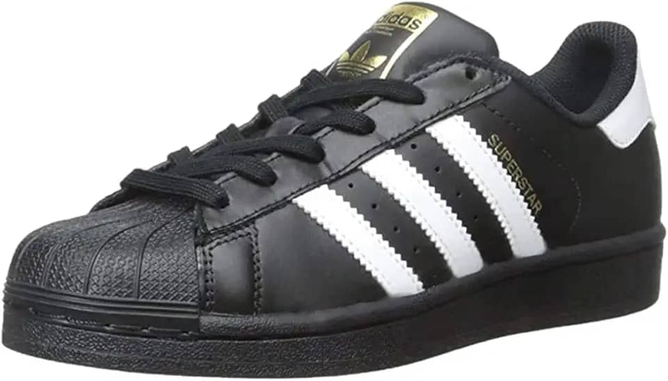Originals Baby Unisex's Superstar Sneaker, Black/White/Black