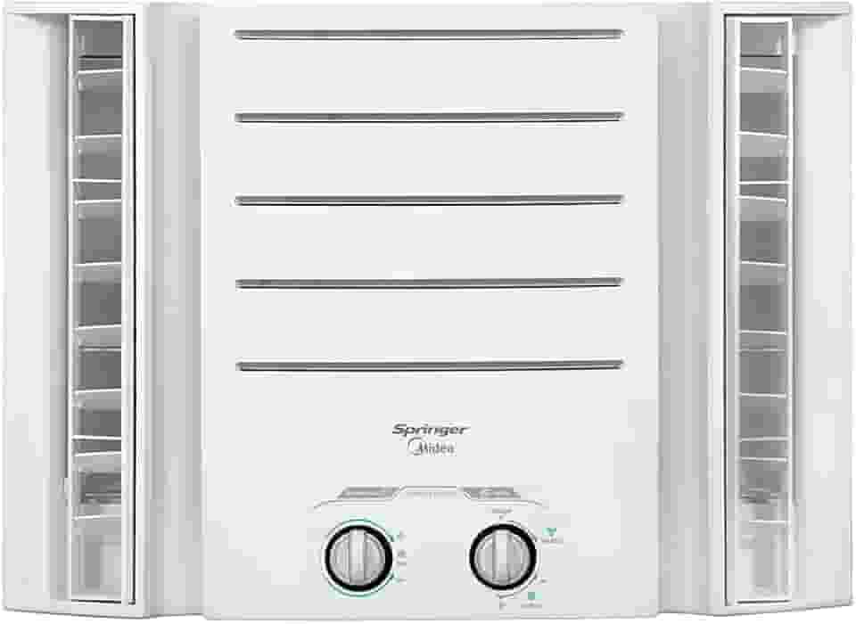 Ar Condicionado Janela Springer Midea 7500 BTU/h Quente e Frio Mecânico QQK075BB - 220 Volts