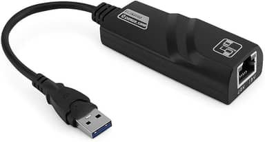 Adaptador USB 3.0 para Ethernet RJ45 Gigabit 10/100/1000 Mbps – Placa de Rede Externa LAN, Conversor USB para Rede, Compatível Windows, Mac, Linux, Notebook, PC, Surface, XPS