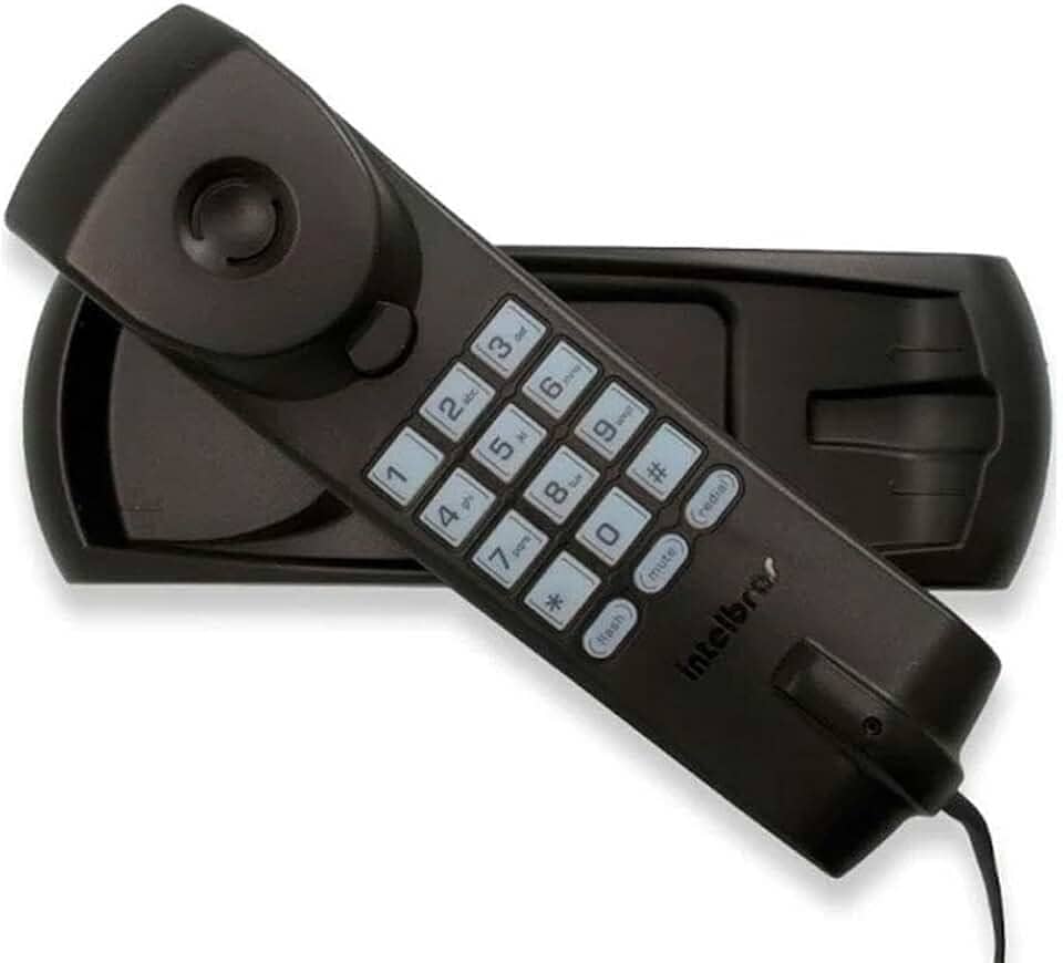 Telefone Com Fio TC 20 Preto Intelbras
