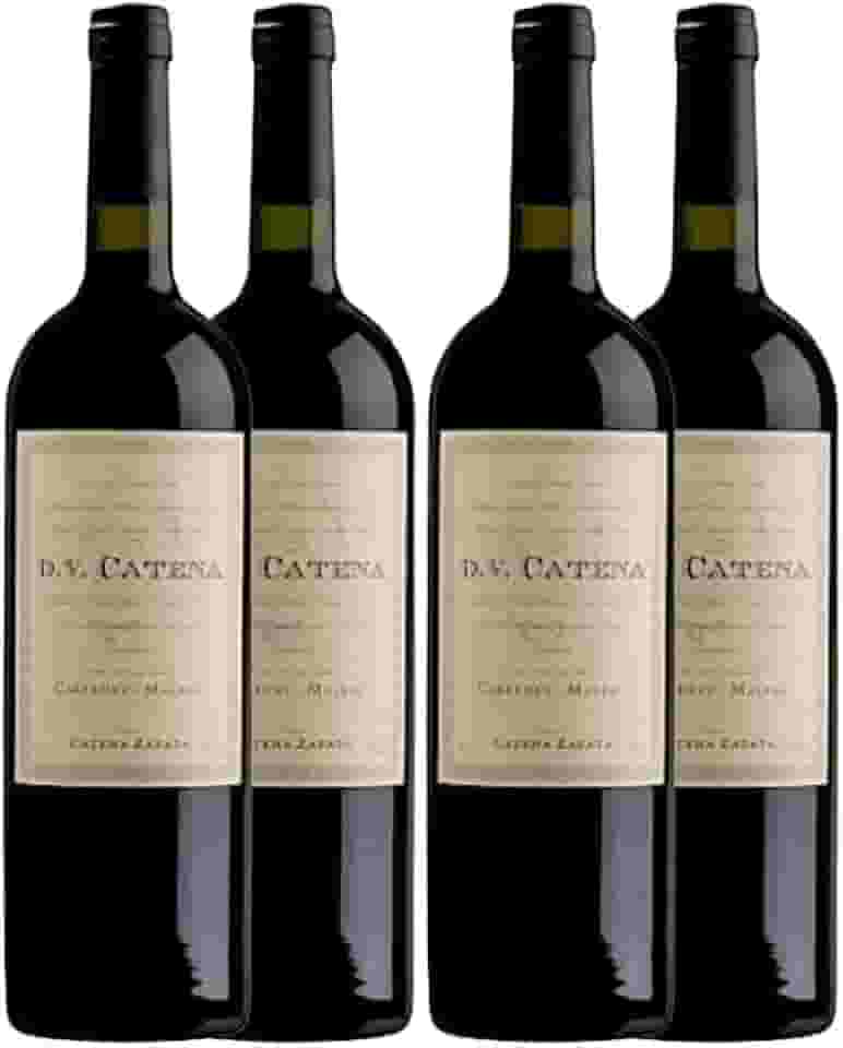 DV Catena Vinho Tinto Cabernet Malbec Argentino, Kit com 4 Garrafas 750ml