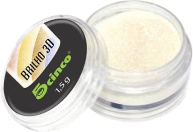 5cinco Pigmento Sombra Em Po Brilho 3D Conexão