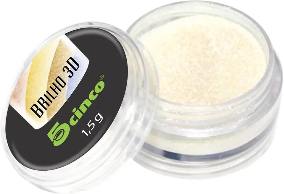 5cinco Pigmento Sombra Em Po Brilho 3D Conexão