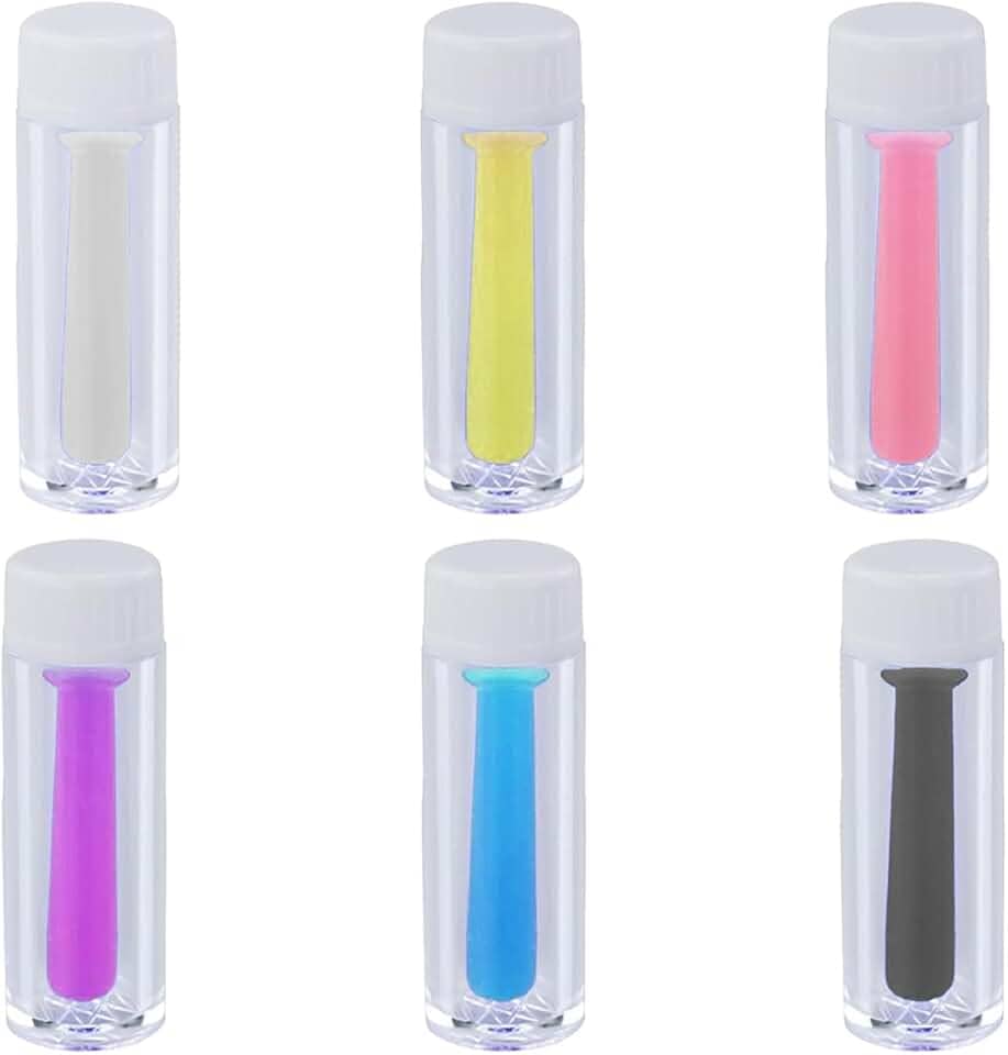 Aplicador de ventosa de lente de contato, removedor multicolorido para lentes rígidas permeáveis a gás