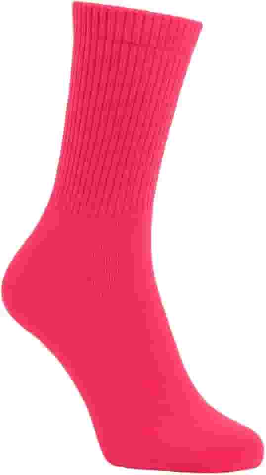 Meia Esportiva de Alta Visibilidade, Poliamida, para Academia, Ciclismo e Corrida, Tamanho Unico