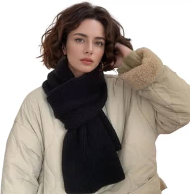 Cachecol de Lã Feminino Estilo e Conforto para o Inverno
