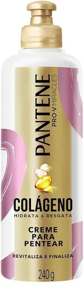Creme para Pentear Pantene Pro-V Miracles Colágeno Hidrata & Resgata 240 g