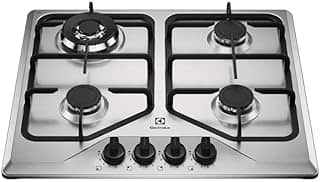 Electrolux Cooktop 4 Bocas a Gás Electrolux Inox Experience Multi Chama e Grade Ferro Fundido (KE4XC) Bivolt