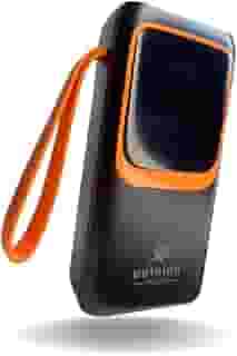 Carregador Power Bank Portatil 30000mAh 22.5w, Bateria Portátil com Display Digital Lanterna (PRETO)