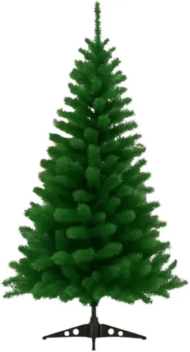 Árvore De Natal 1,20cm Pinheiro Luxo 300 Galhos Cheia Resistente Pinheiro De Natal Tradicional Verde Premium