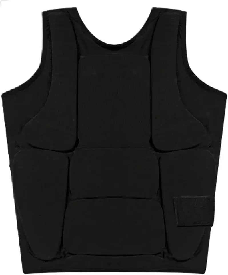 rockible Protetor de tórax de caratê, colete de taekwondo, protetor de costelas respirável, equipamento de proteção para muay thai sanda kickboxing grappling