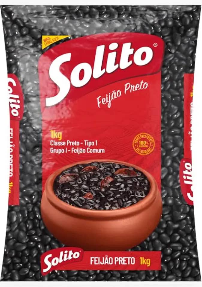 Feijao Preto 1Kg Solito