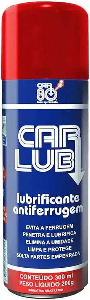 Antiferrugem e Desengripante Spray Carlub 300ml Car 80