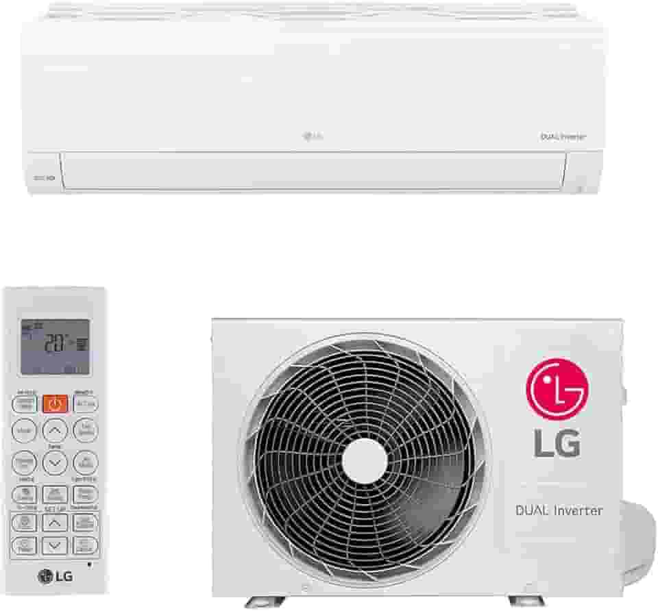 Ar Condicionado Split Hi Wall LG Dual Inverter Compact 12.000 Btus Frio 220v R-32