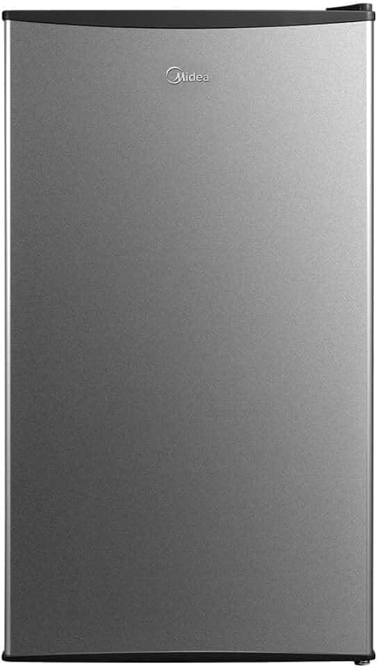 Frigobar 93 Litros Inverter Bivolt Preto com Porta na Cor Inox, Midea