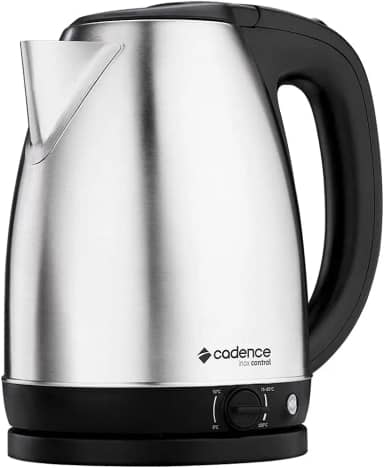 Chaleira Elétrica Cadence Inox Control 1,8L, 110V, CEL850