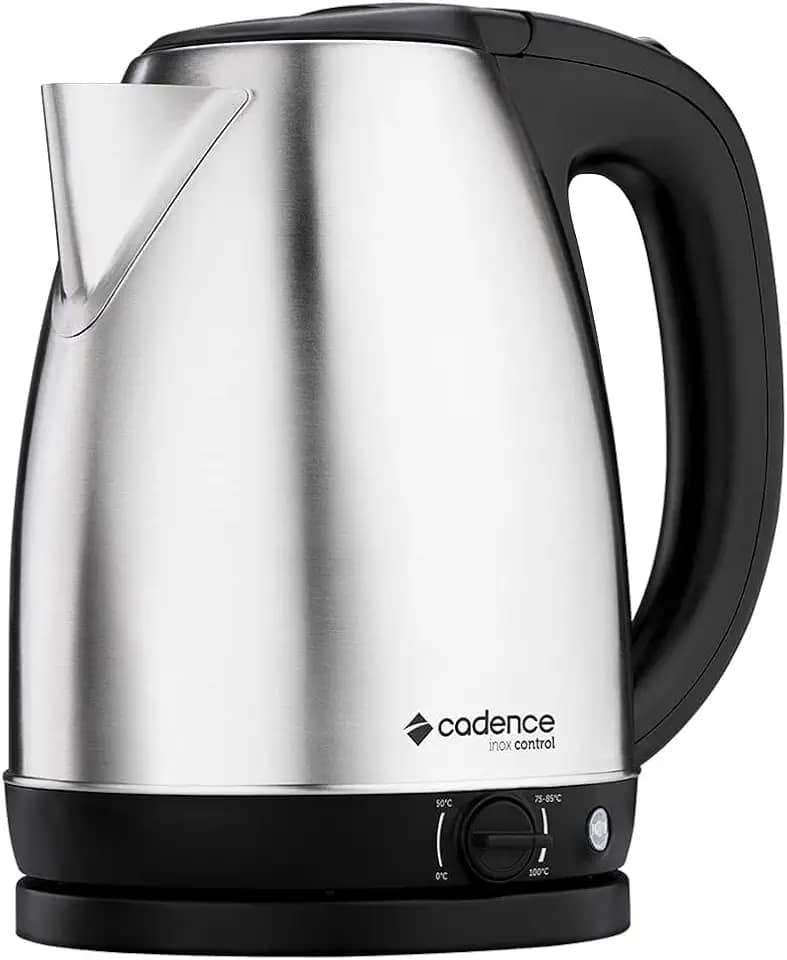 Chaleira Elétrica Cadence Inox Control 1,8L, 110V, CEL850