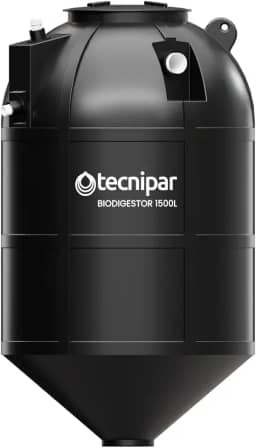 Biodigestor Esgoto Tecnipar 1500l/dia