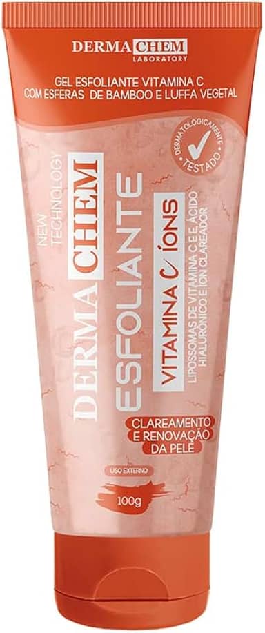 Gel Facial Esfoliante Vitamina C, 100 G, Dermachem