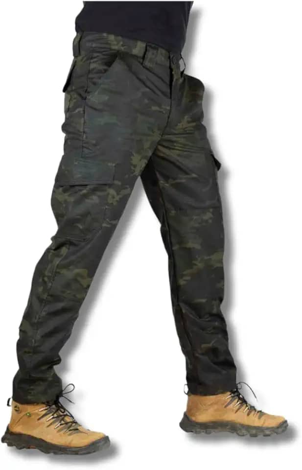 Calça Cargo Tática Attacker Safo - Camuflada