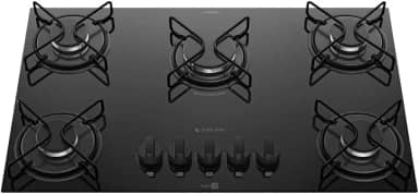 Atlas - Cooktop Atlas 5 Bocas Ágile Up Mesa de Vidro