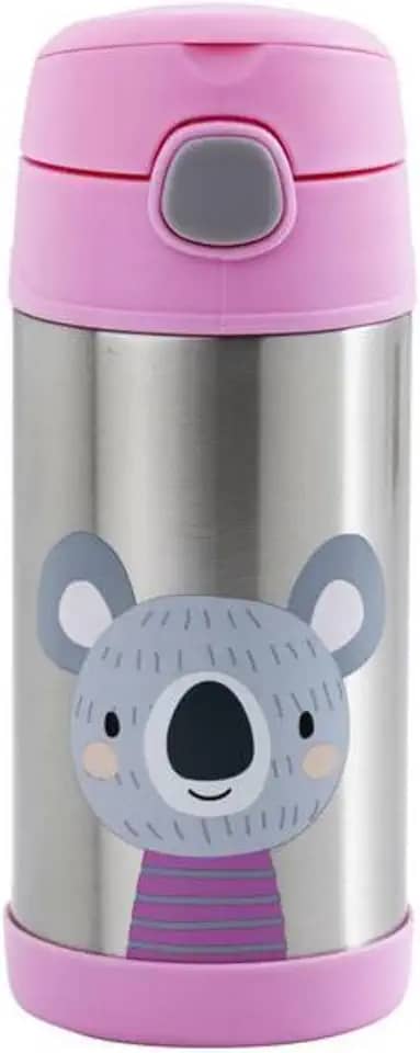 Garrafa Térmica Coala- Clingo, Modelo: c5079, Cor: Rosa, Tamanho: Médio