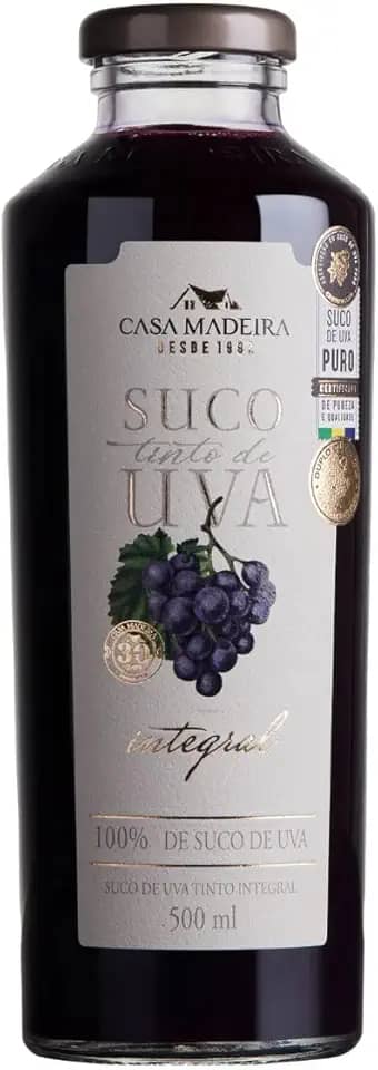 Suco de Uva Integral Casa Madeira 500ml