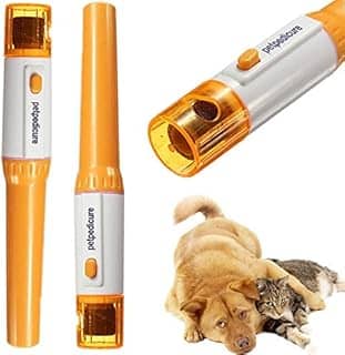 KIT LIXA DE UNHA PET CORTADOR APARADOR DE UNHAS ELETRICO PARA CACHORRO, CAO E GATO