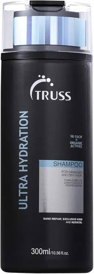 Truss Shampoo Ultra Hydration | Reparação da Fibra Capilar e Redução de Frizz | 300ml