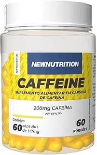 Newnutrition Caffeine 200Mg - 60 Cápsulas -