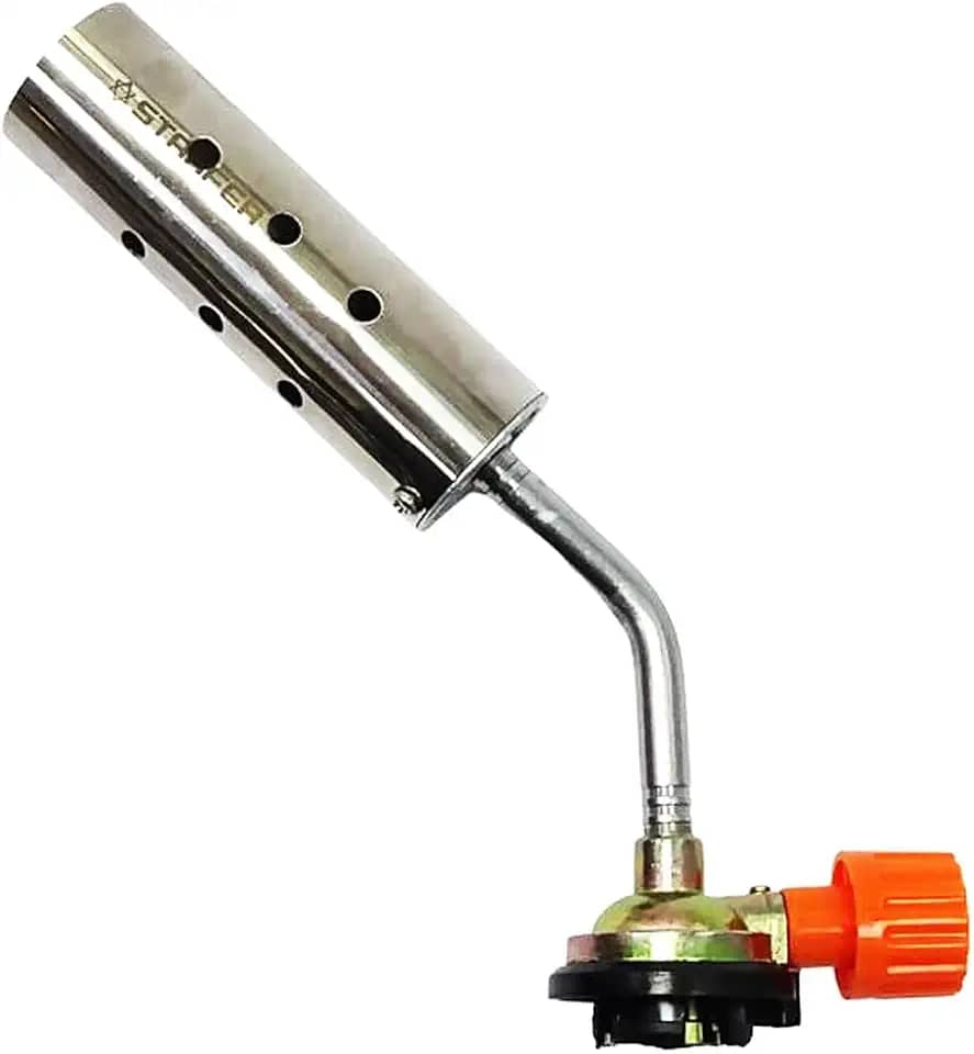 Maçarico Portátil para Solda a Gás Butano Starfer Ajustável para Reparos e Uso Industrial Soldagem e Corte de Metais