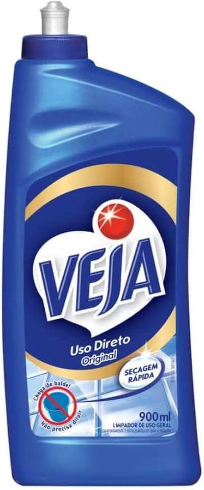 Veja Original - Limpador, Limpeza Pesada, Uso Direto, 900ml