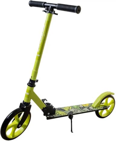 Patinete Juvenil Dobrável Com Descanso Verde Yuupi