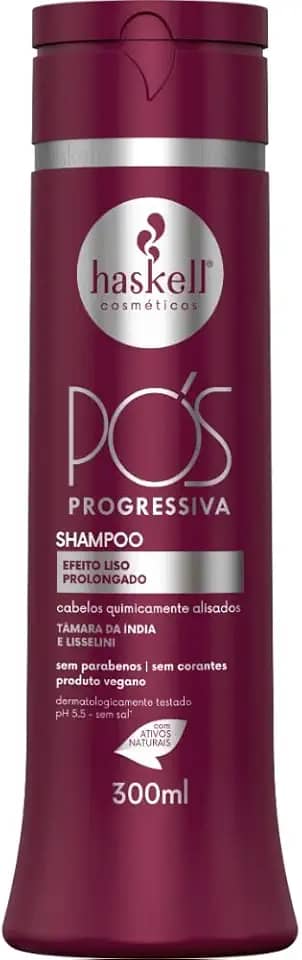 Haskell Shampoo Pós Progressiva 300 Ml