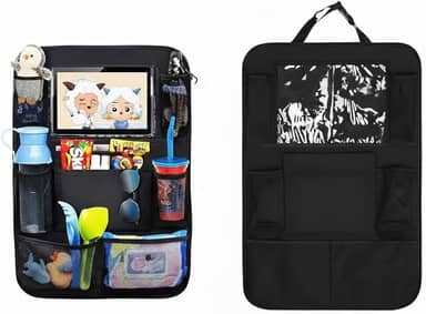 Suporte e Organizador de Objetos Banco Carro Universal Encosto Banco Traseiro de Veiculo Porta Treco Multiuso Tablet Celular