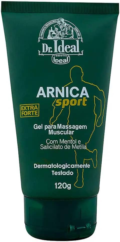 Gel Arnica Sport Massagem Muscular 120Gr - Ideal