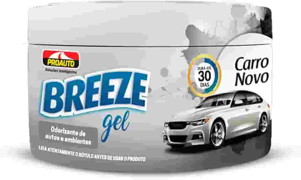 BREEZE Odorizante Breeze Gel Carro Novo 60 g