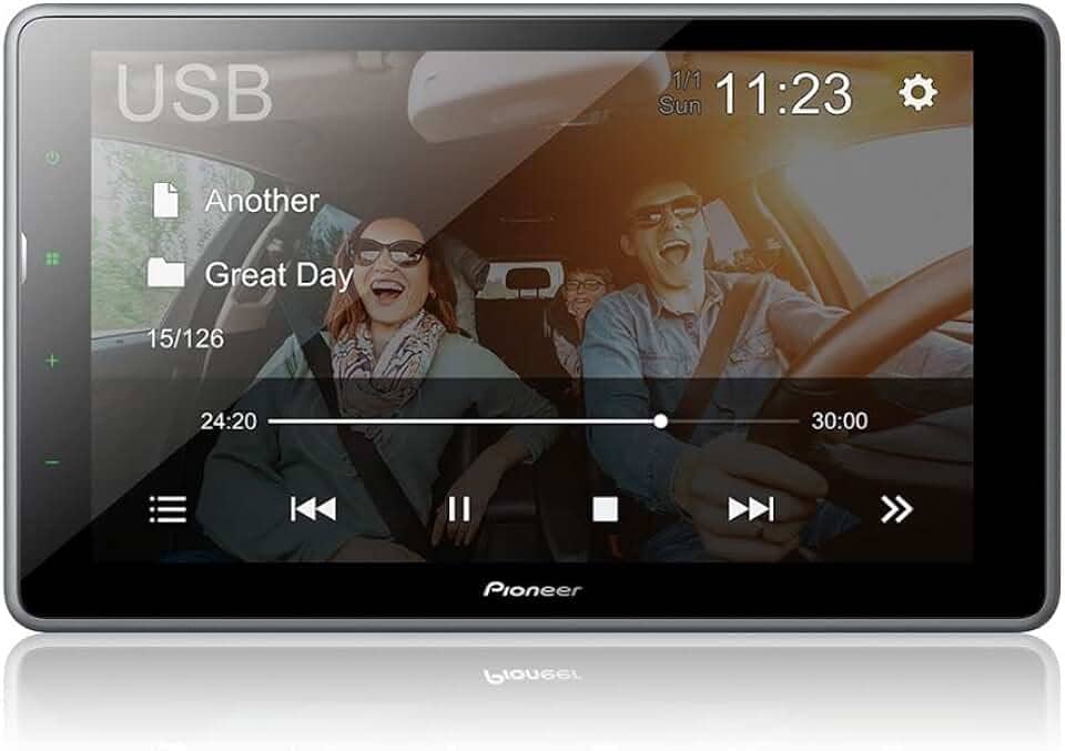 Central Multimídia Pioneer Dmh-af555bt 9.0 Touch Screen