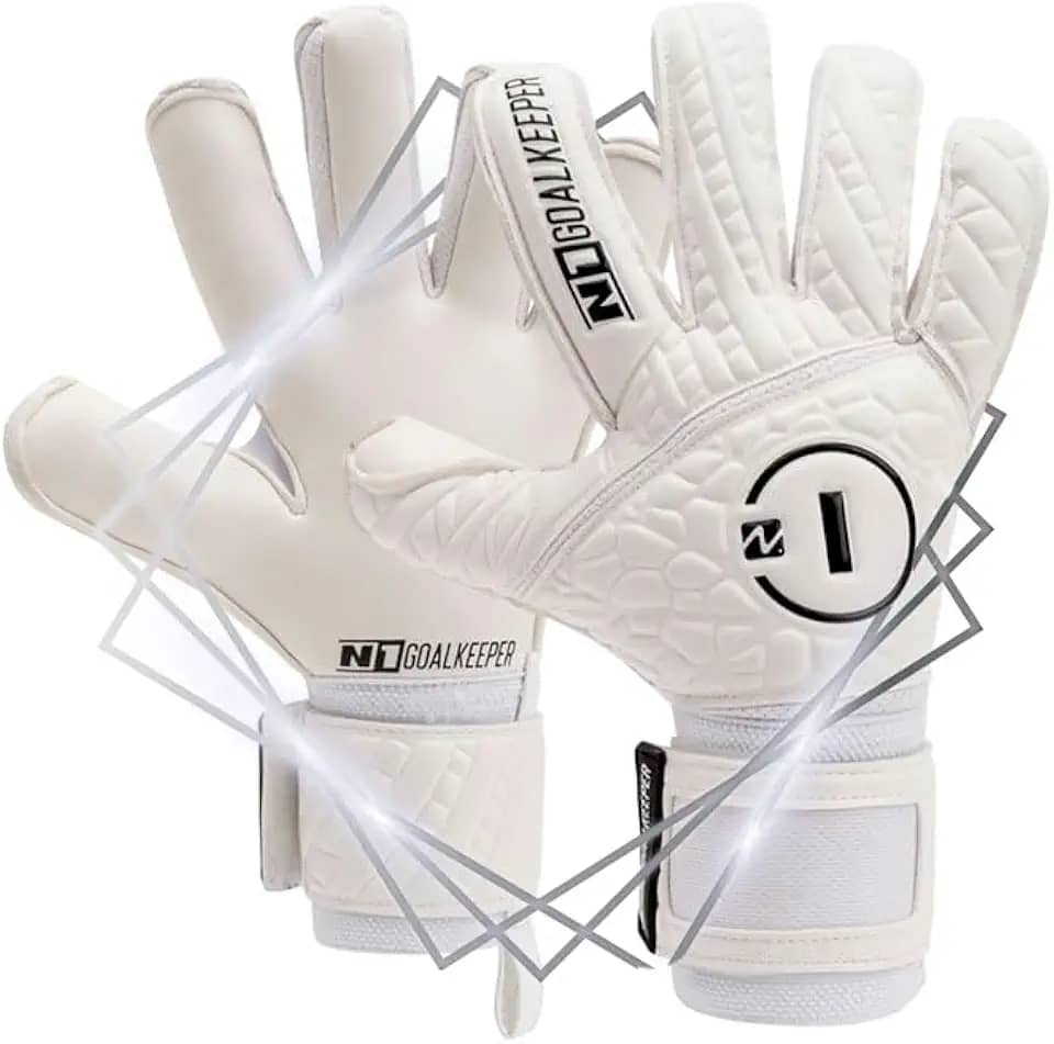 Luva de Goleiro Profissional N1 Cronos