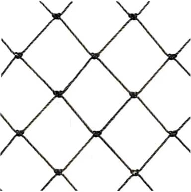 Kit Rede Tela Proteção Crianças Gatos Sacada 1,30x1,60 (Preto)