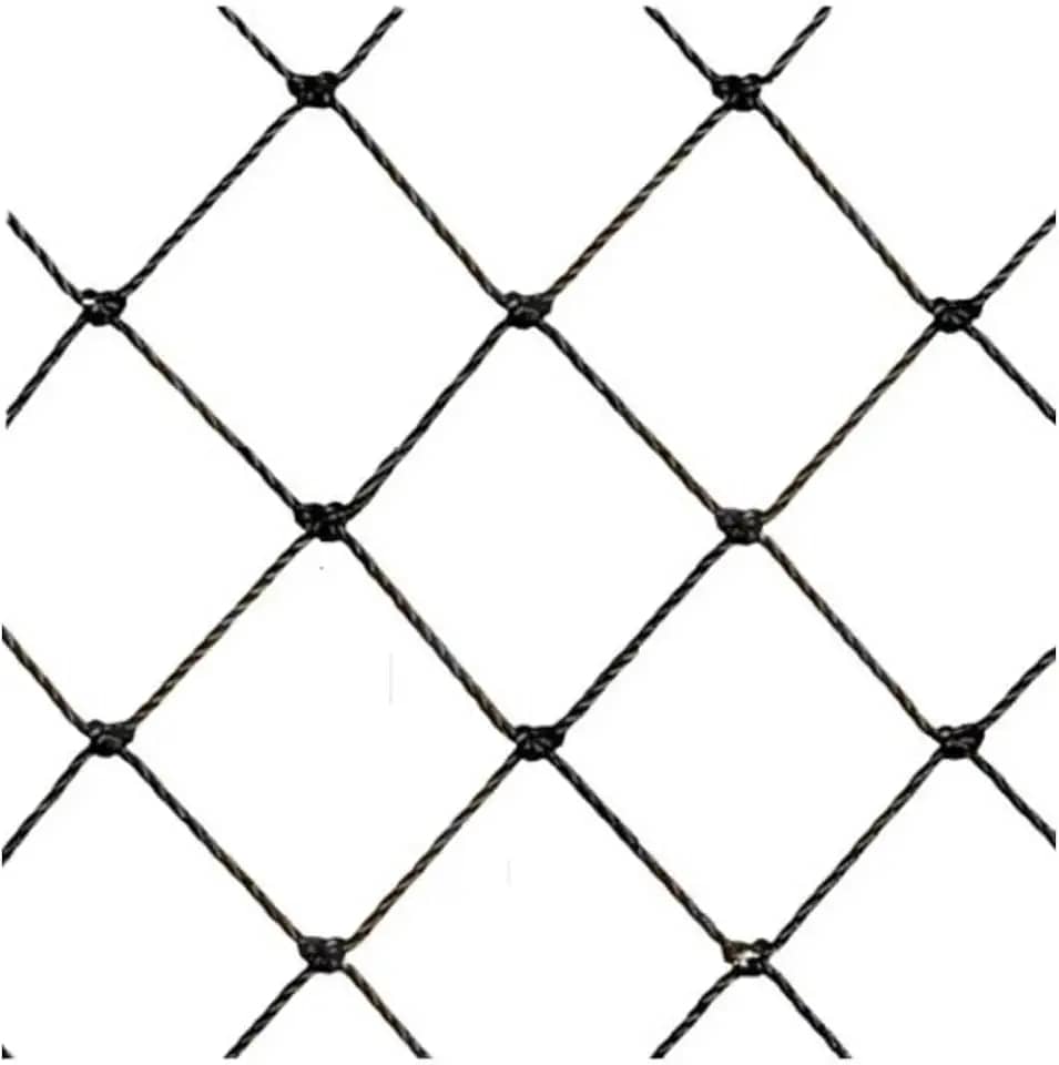 Kit Rede Tela Proteção Crianças Gatos Sacada 1,30x1,60 (Preto)