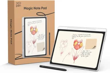 XPPen Magic Note Pad: Leitor de E-books + Tablet Android 14 + Caderno Digital, 10.95 Polegadas, 6GB+128GB, WiFi, Bateria 8000mAh, Tablet de Papel Original/Tinta/Cor com Caneta 16K Passiva