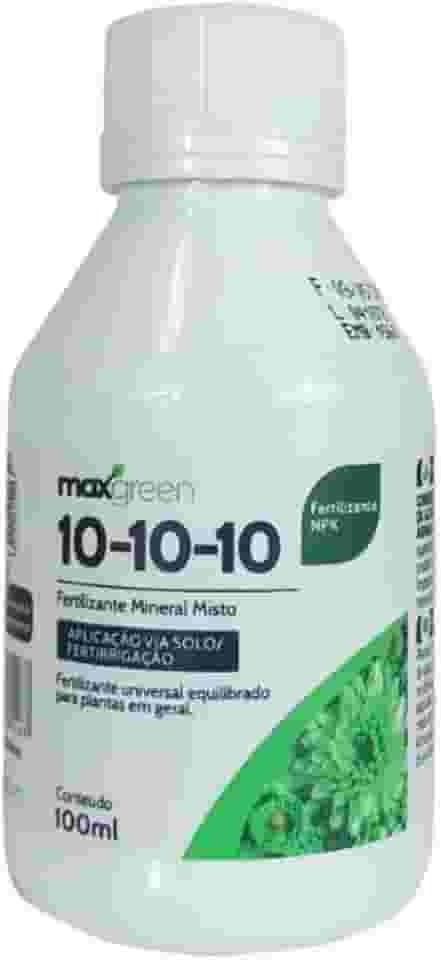 Adubo Fertilizante Forth Jardim Maxgreen 10-10-10 100ml NPK Concentrado para Flores e Frutas