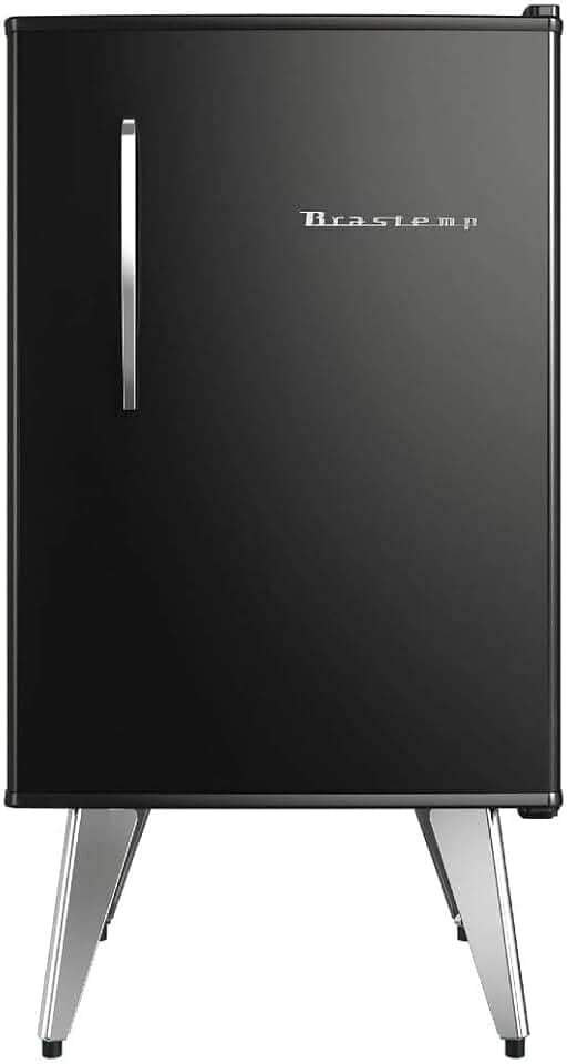Frigobar Brastemp Retro 76 litros Preto - BRA08AE 220V