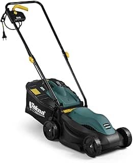 Tekna - Cortador de Grama Elétrico LM320EBN 1000W 220V com Recolhedor 30L, 3 Alturas de Corte (20 a 60mm), Lâmina 32cm e Trava de Segurança – Leve e Compacto para Uso Doméstico