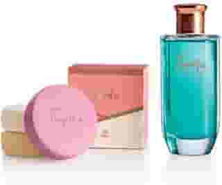 Kit Biografia Feminino: Colônia + Sabonetes